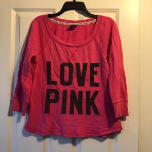 Victoria’s Secret Pink Scoop Neck Loose Sweater